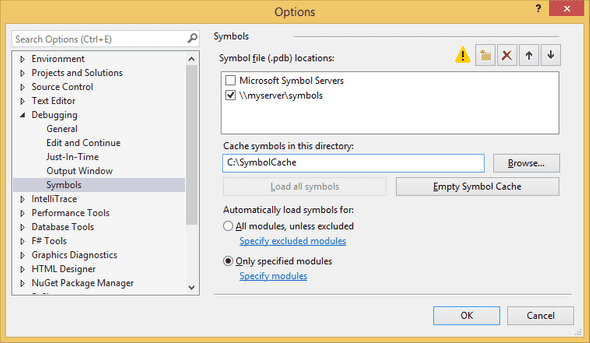 Symbols define network path